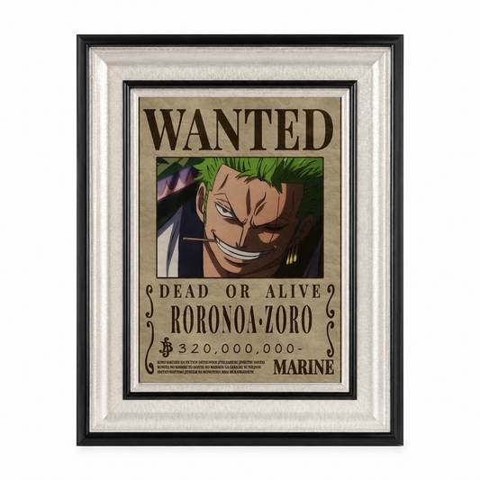 Roronoa Zoro Collector's Edition Framed Poster | One Piece | StickerBD
