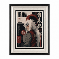 Jiraiya Collector's Edition Framed Poster | Naruto | StickerBD