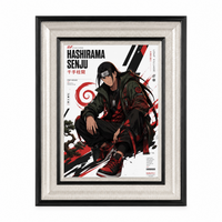 Hashirama Senju Collector's Edition Framed Poster | Naruto | StickerBD