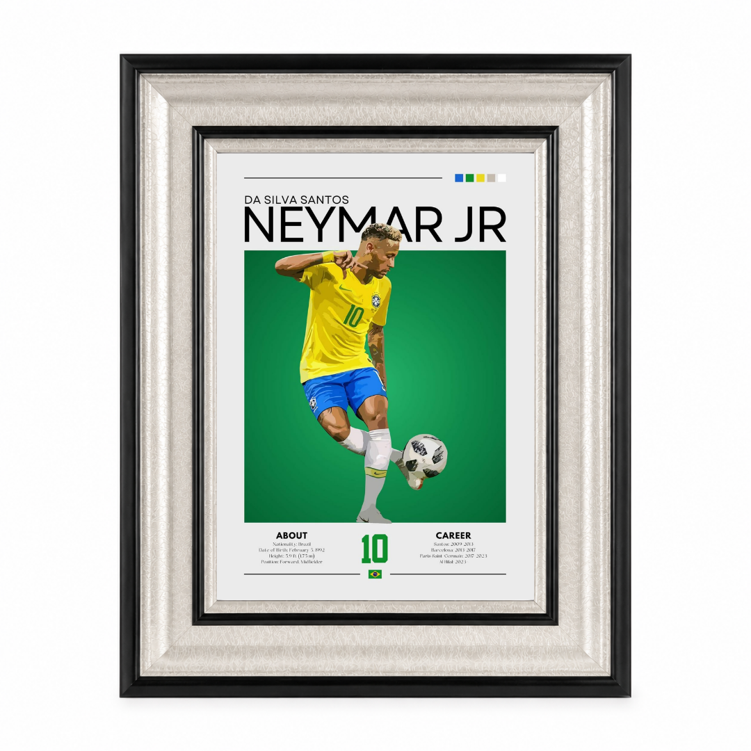 Neymar Jr. Collector's Edition Frame | No. 01
