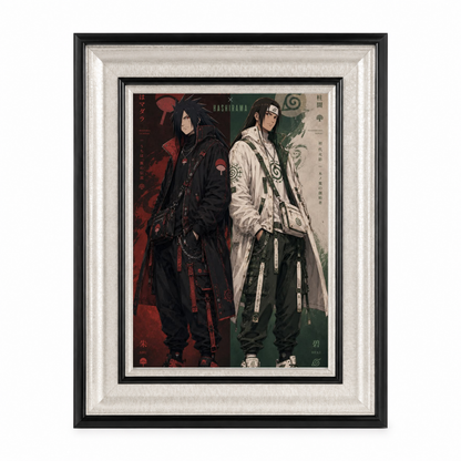 Hashirama Senju 2 Collector's Edition Framed Poster | Naruto | StickerBD