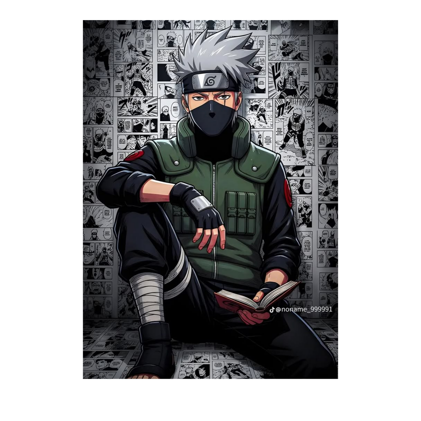 Naruto Uzumaki 9 Collector's Edition Framed Poster | Naruto | StickerBD