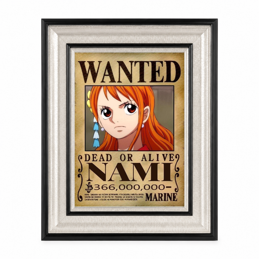 Nami Collector's Edition Framed Poster | One Piece | StickerBD
