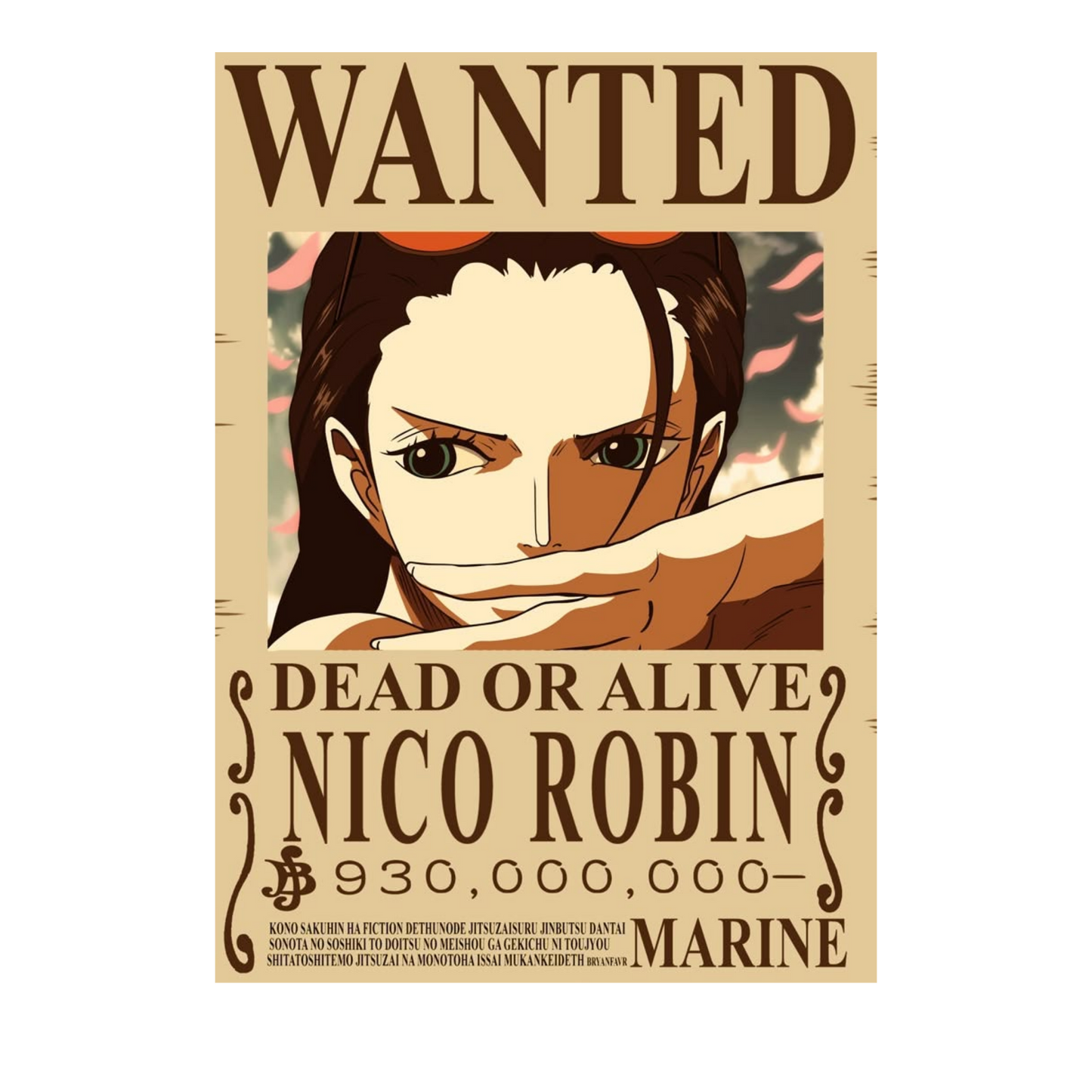 Nico Robin Collector's Edition Framed Poster | One Piece | StickerBD