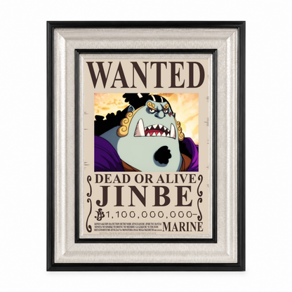 Jinbe Collector's Edition Framed Poster | One Piece | StickerBD