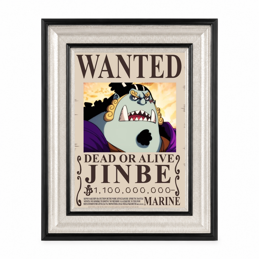 Jinbe Collector's Edition Framed Poster | One Piece | StickerBD