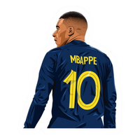Kylian Mbappé | Football Player Premium Sticker