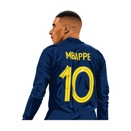 Kylian Mbappé | Football Player Premium Sticker