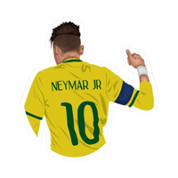 Neymar Jr 15 | Football Player Premium Sticker