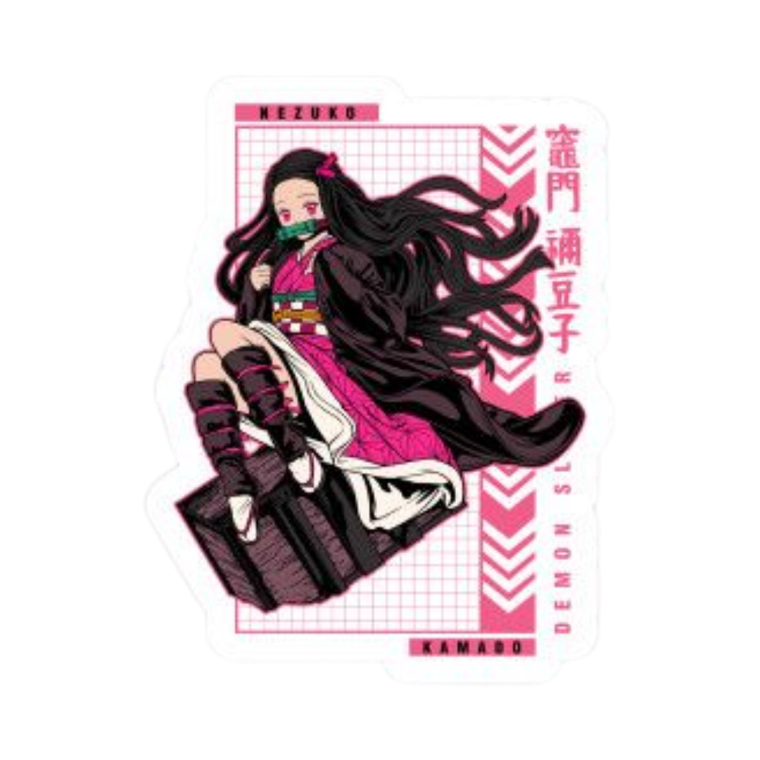 Nezuko Kamado 22 | Demon Slayer Sticker | Anime