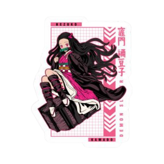 Nezuko Kamado 22 | Demon Slayer Sticker | Anime