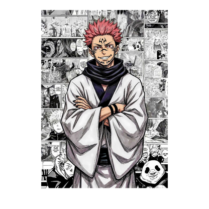 Jujutsu Kaisen #6 Collector's Edition Framed Poster | StickerBD