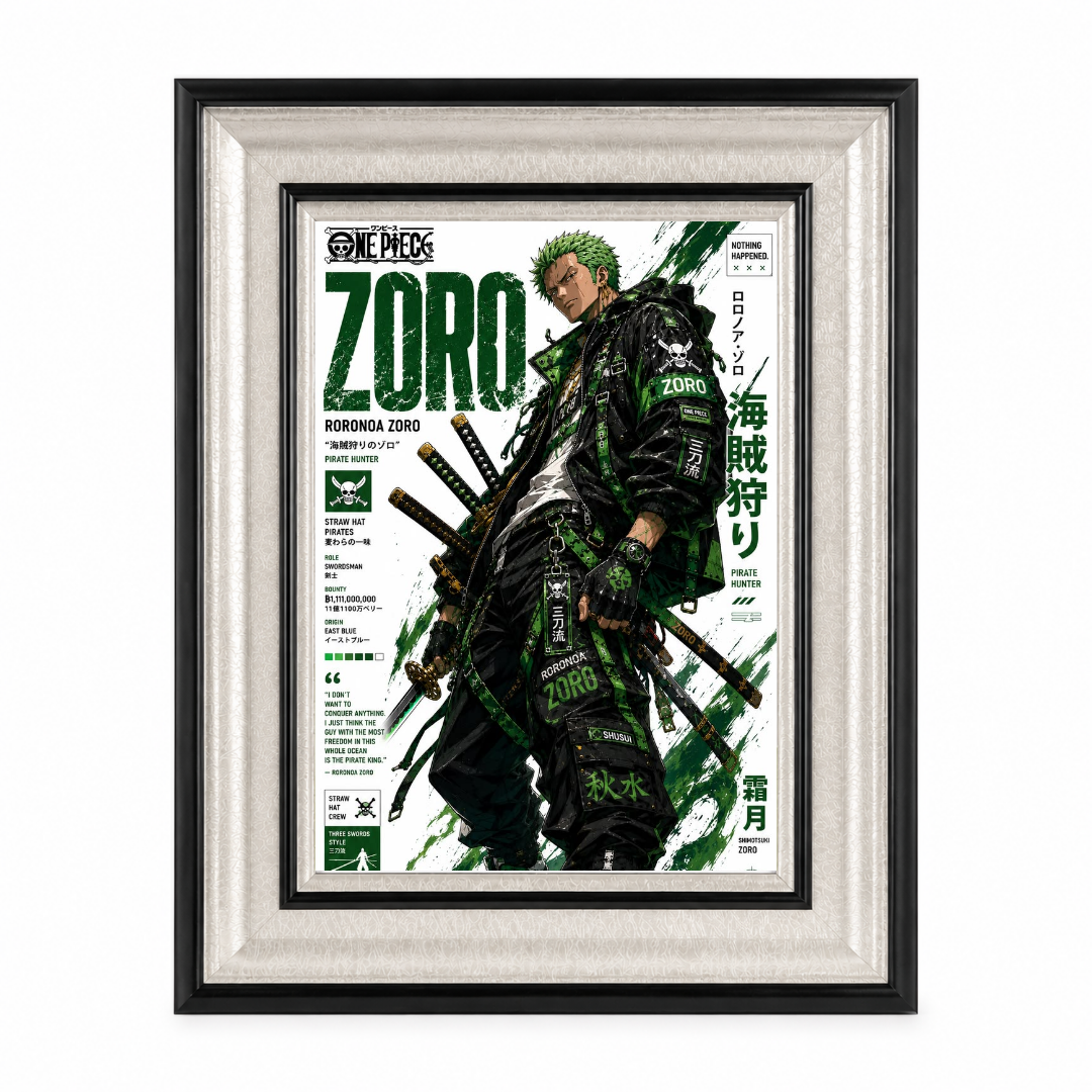 One Piece Collector's Edition Framed Poster #8 | StickerBD