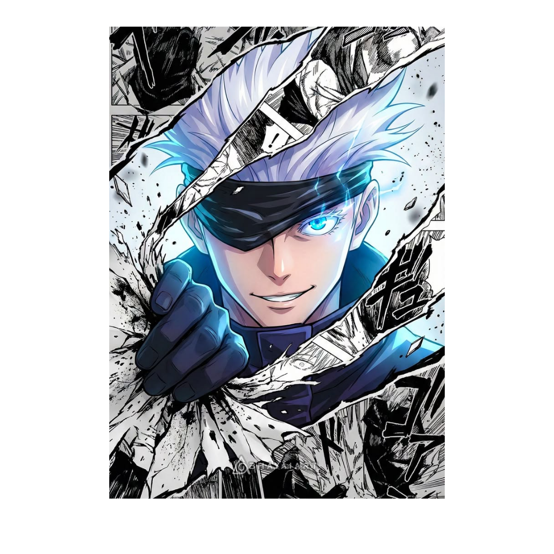 Jujutsu Kaisen Collector's Edition Framed Poster | StickerBD