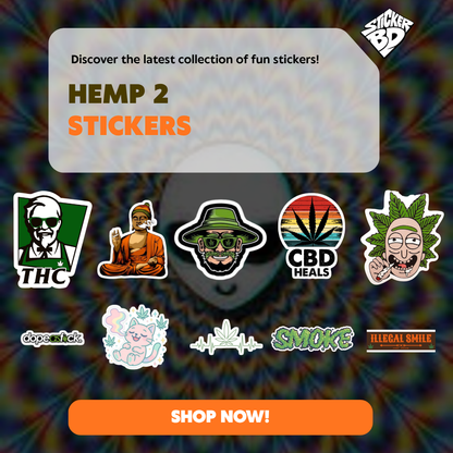 Hemp 2 Sticker Bundle