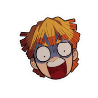 Zenitsu Agatsuma 16 | Premium Anime Sticker | Demon Slayer Edition