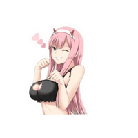 Anime Waifu Premium Anime Sticker 27 | StickerBD - StickerBD