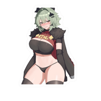Anime Waifu Premium Anime Sticker 28 | StickerBD - StickerBD
