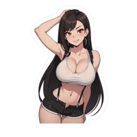 Anime Waifu Premium Anime Sticker 31 | Sticker BD - StickerBD