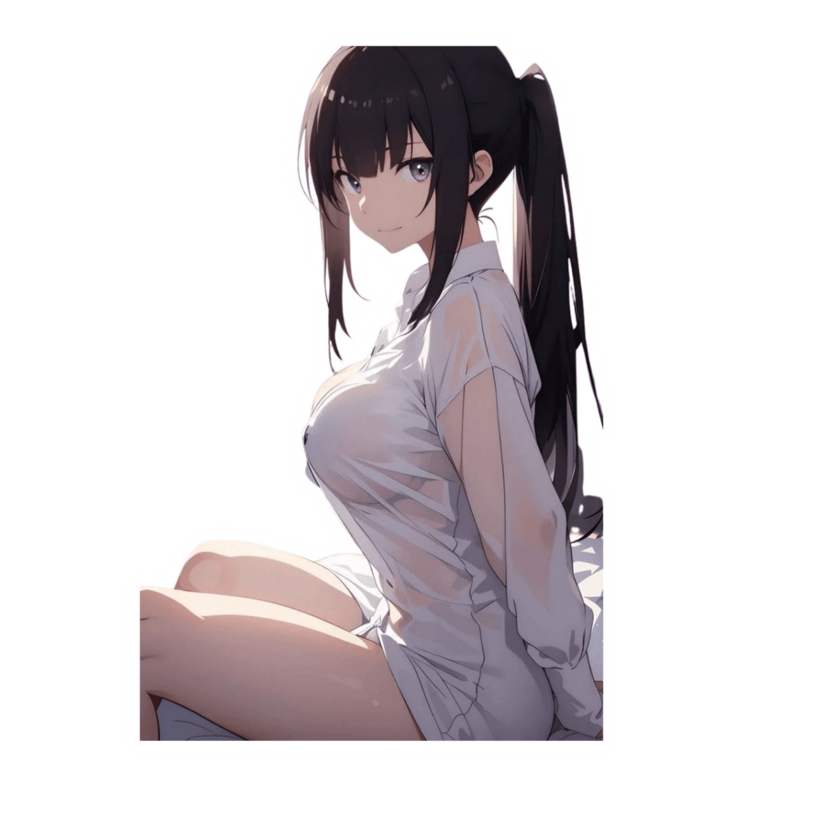 Anime Waifu Premium Anime Sticker 39 | Sticker BD - StickerBD