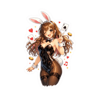 Anime Waifu Premium Anime Sticker 53 | Sticker BD - StickerBD