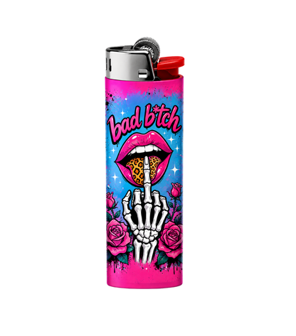 Bad B*tch Rose Lighter | StickerBD - StickerBD