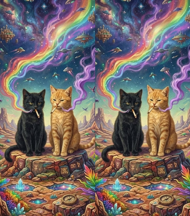 Cat pot Lighter | StickerBD - StickerBD