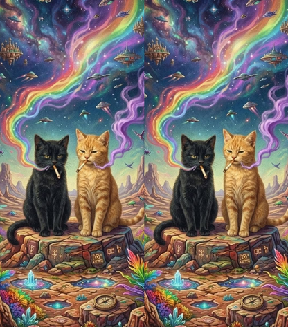 Cat pot Lighter | StickerBD - StickerBD