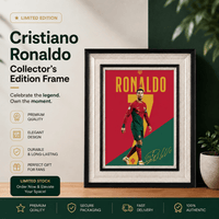 Cristiano Ronaldo Collector's Edition Frame | No. 01 - StickerBD