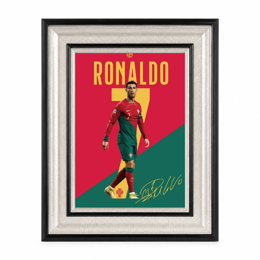 Cristiano Ronaldo Collector's Edition Frame | No. 01 - StickerBD