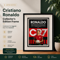Cristiano Ronaldo Collector's Edition Frame | No. 02 - StickerBD
