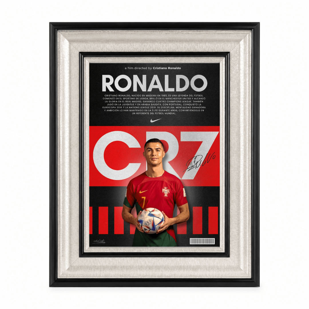 Cristiano Ronaldo Collector's Edition Frame | No. 02 - StickerBD