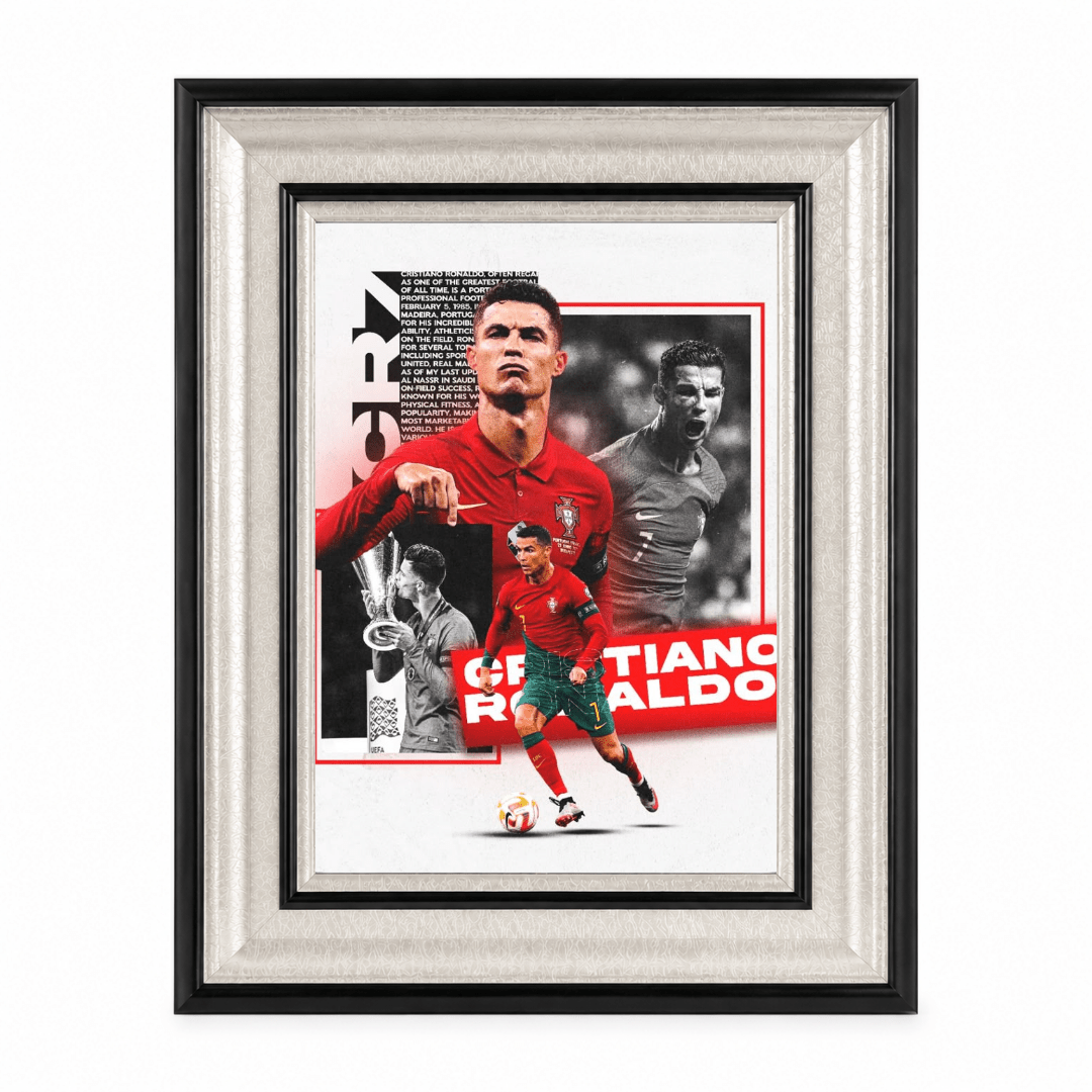 Cristiano Ronaldo Collector's Edition Frame | No. 03 - StickerBD