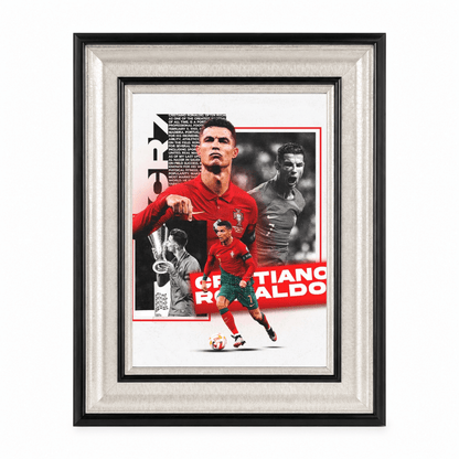Cristiano Ronaldo Collector's Edition Frame | No. 03 - StickerBD