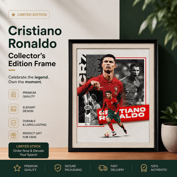 Cristiano Ronaldo Collector's Edition Frame | No. 03 - StickerBD