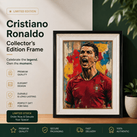 Cristiano Ronaldo Collector's Edition Frame | No. 04 - StickerBD