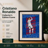 Cristiano Ronaldo Collector's Edition Frame | No. 05 - StickerBD
