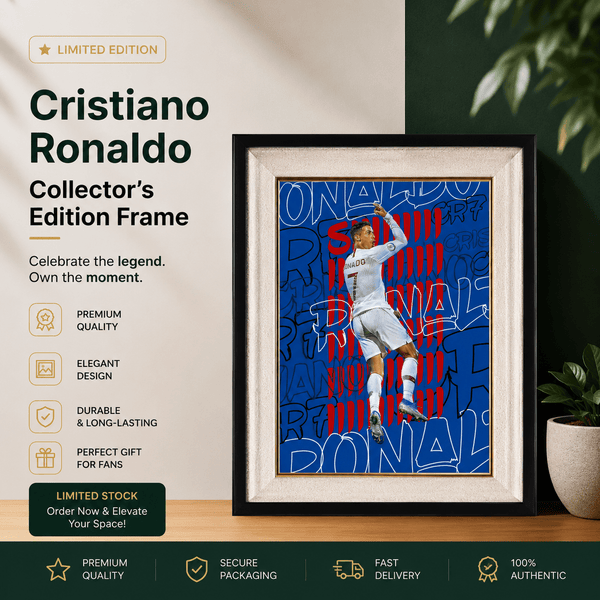 Cristiano Ronaldo Collector's Edition Frame | No. 05 - StickerBD