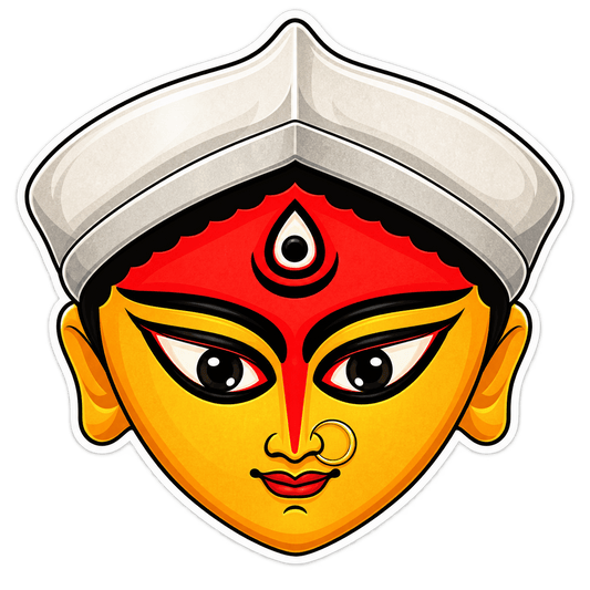 Durga Ma 11 | Om, Gods, Mantras & Spritual Symbols | StickerBD - StickerBD