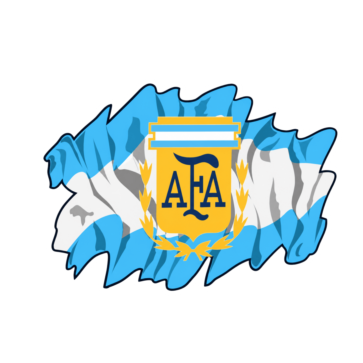 FC Argentina 65 | Argentina Football Sticker | Football Team - StickerBD