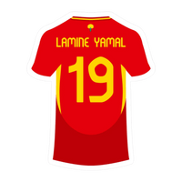 FC Spain 2 | Spain Football Sticker | Football Team - StickerBD