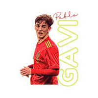 FC Spain 4 | Spain Football Sticker | Football Team - StickerBD