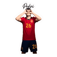 FC Spain 6 | Spain Football Sticker | Football Team - StickerBD