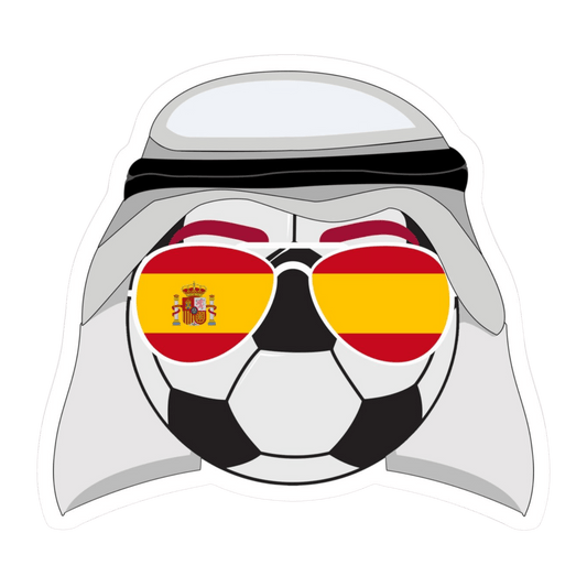 FC Spain 8 | Spain Football Sticker | Football Team - StickerBD