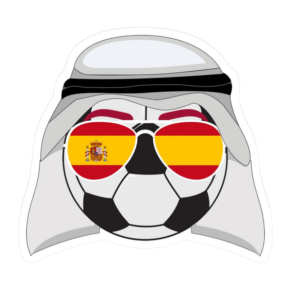 FC Spain 8 | Spain Football Sticker | Football Team - StickerBD