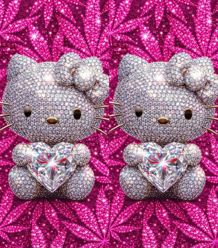 Glam Kitty Lighter | StickerBD - StickerBD