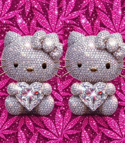 Glam Kitty Lighter | StickerBD - StickerBD