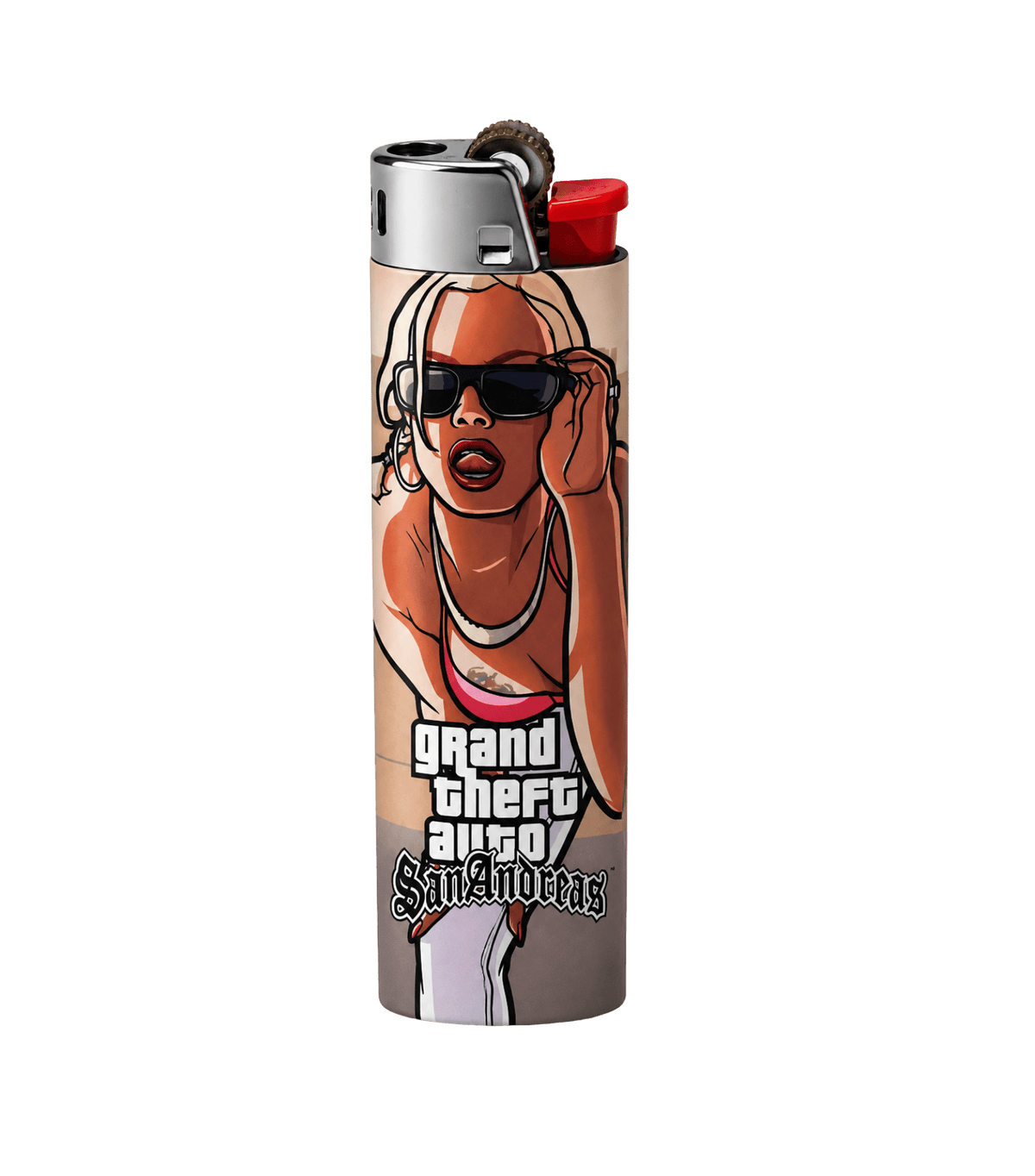 GTA Lighter – Bold Aesthetic Pocket Lighter | StickerBD - StickerBD