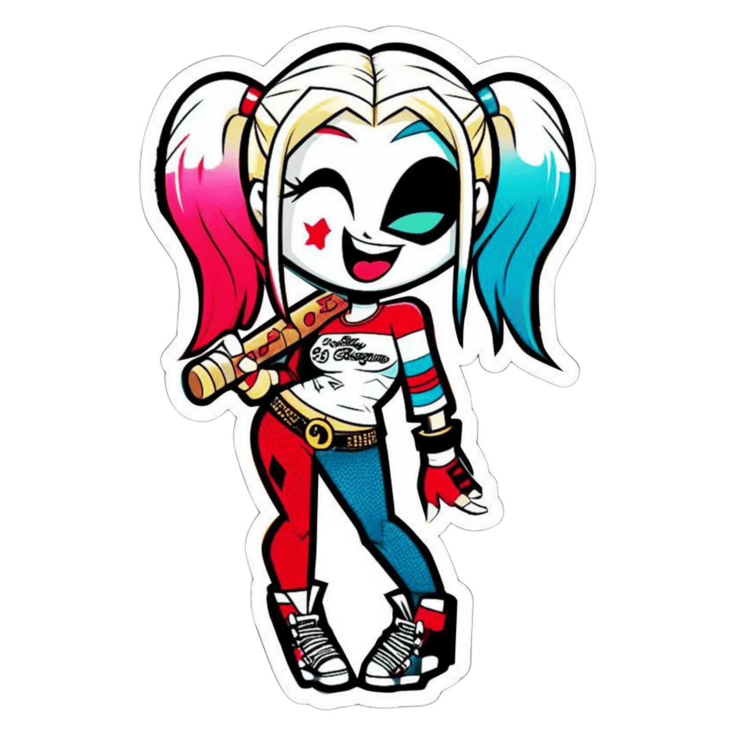 Harley Quinn 10 | DC Premium Die-Cut Stickers | StickerBD - StickerBD