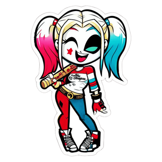 Harley Quinn 10 | DC Premium Die-Cut Stickers | StickerBD - StickerBD